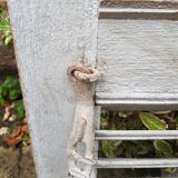 Provencal oak shutter