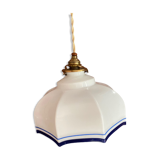 Vintage opaline lampshade pendant lamp