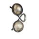Porte-sel et poivre en argent éclectique, Allemagne, années 1890.