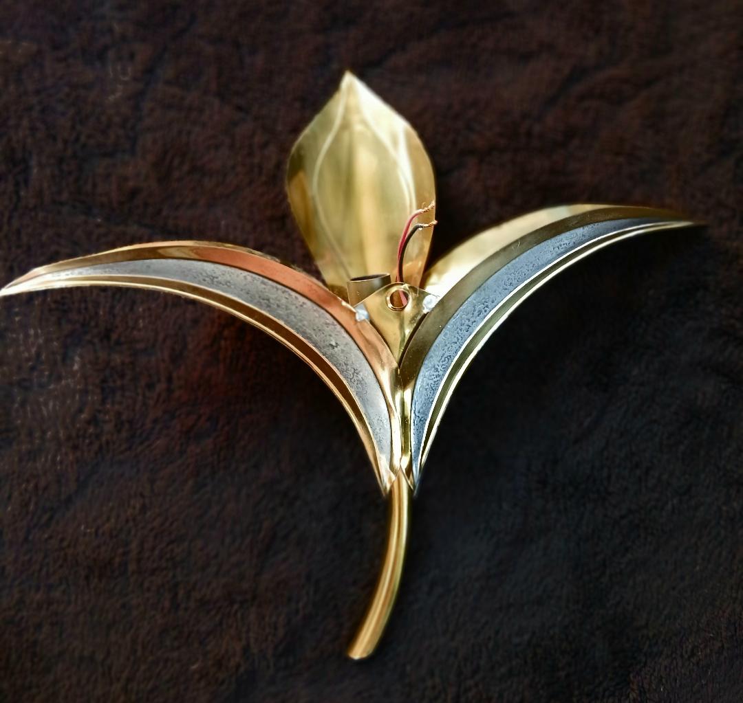 2 old wall sconces by Jacques Duval Brasseur or Henri Fernandez.