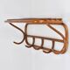 1900s Thonet Vienna Art Nouveau Secessionist Bentwood Wall Coat Rack, Austria
