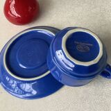 Apilco Flora blue coffee cup - rare color