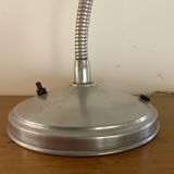 Flexible 1940s aluminum desk lamp. Very good condition
