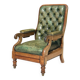 Chesterfield Mahogany Armchair