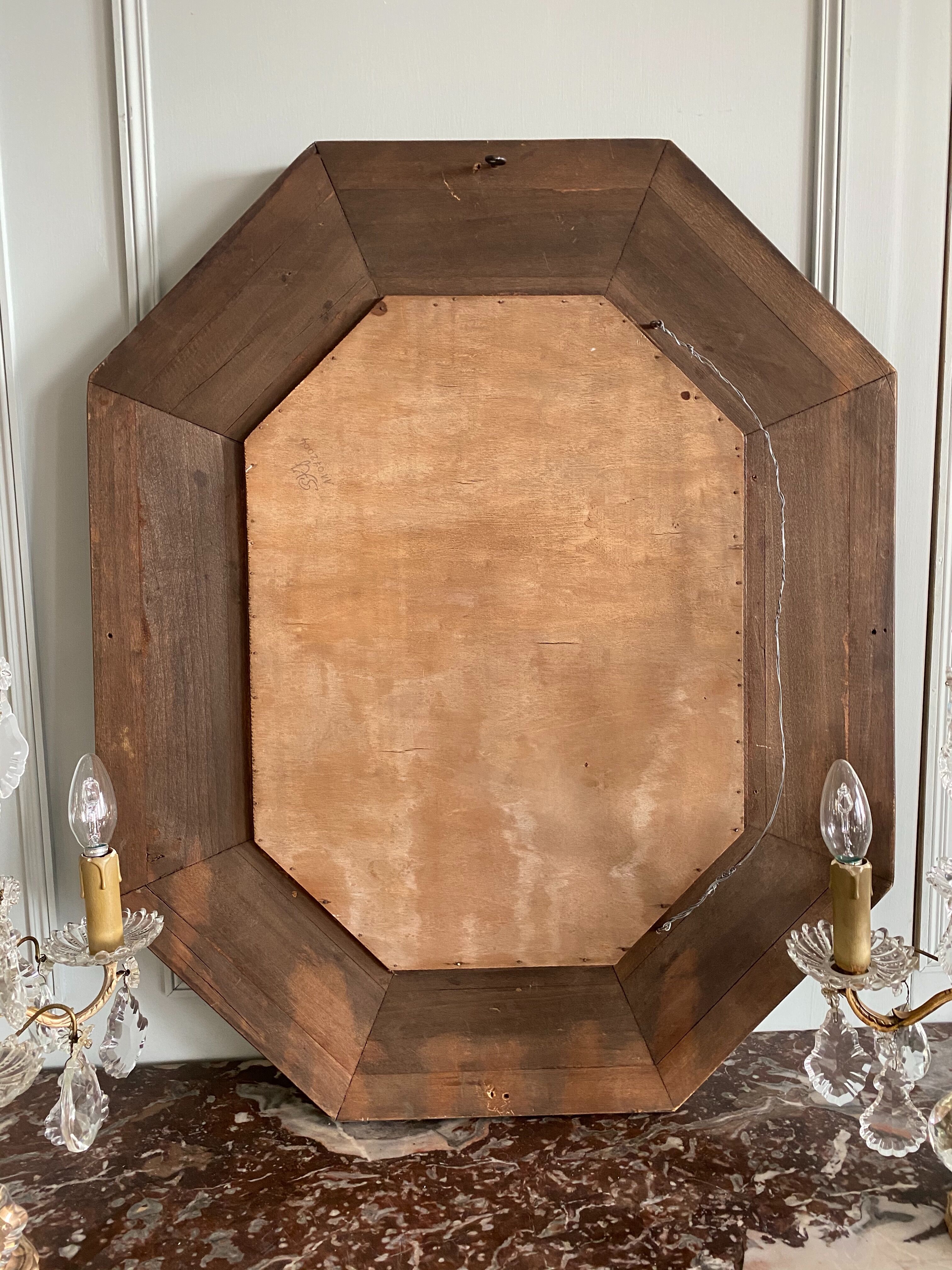 Murano glass Venitien mirror of the 1900