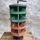 Old carousel rack spice rack étagère 60 cm high