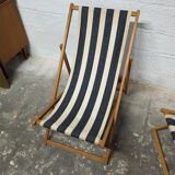 Pair of striped vintage Chileans