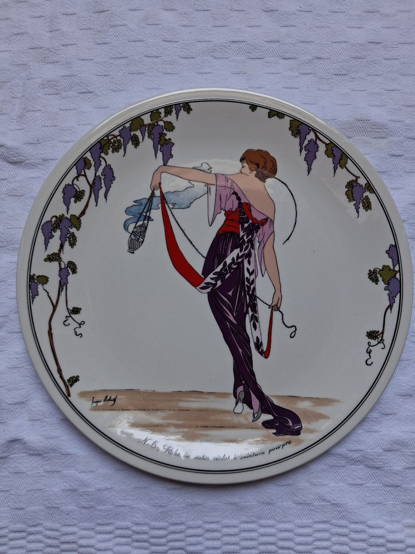 Assiettes V&Boch design 1900