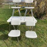 Formica table with 4 chairs