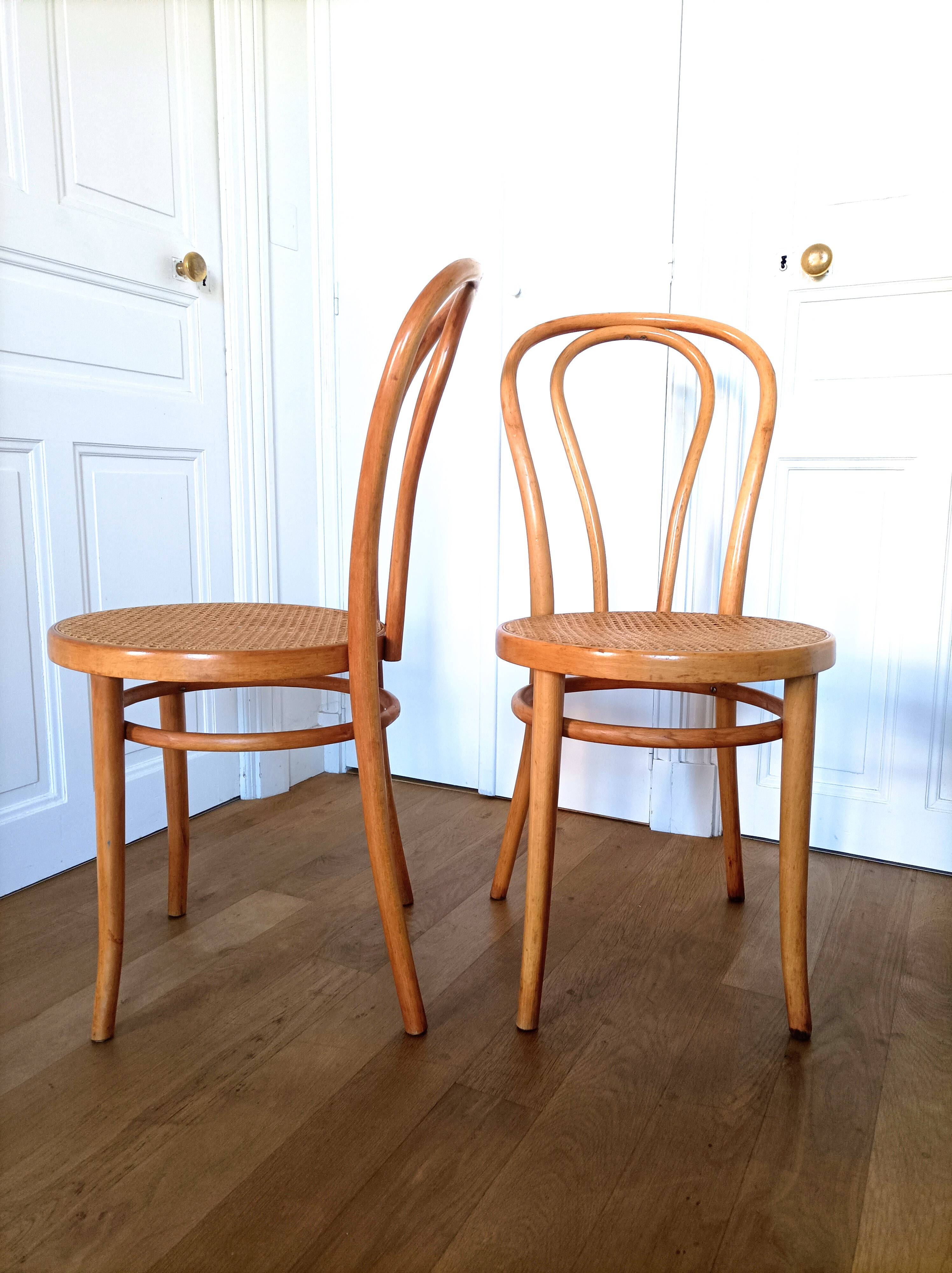 Bistro chairs by ZPM Radomsko for Thonet