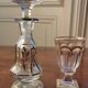 Carafon and small crystal glass from Baccarat/19th century