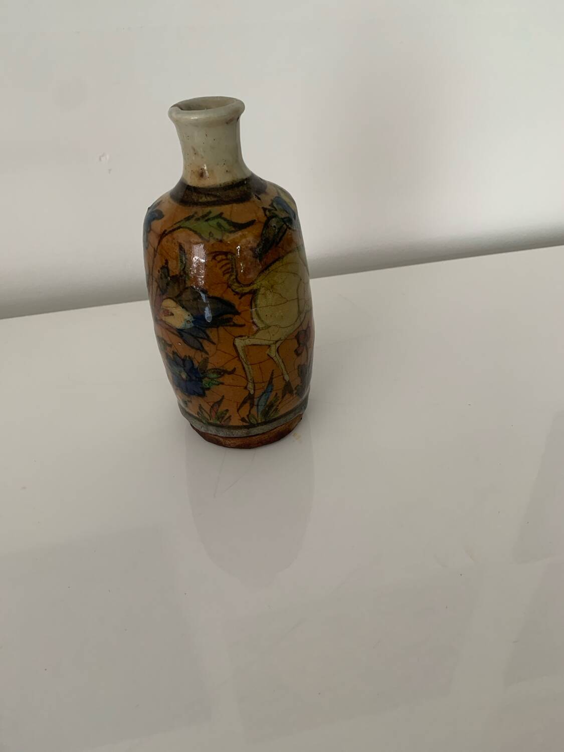 Persian ceramic vase