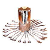 Ensemble de couverts en acier inoxydable Christofle Essentiel