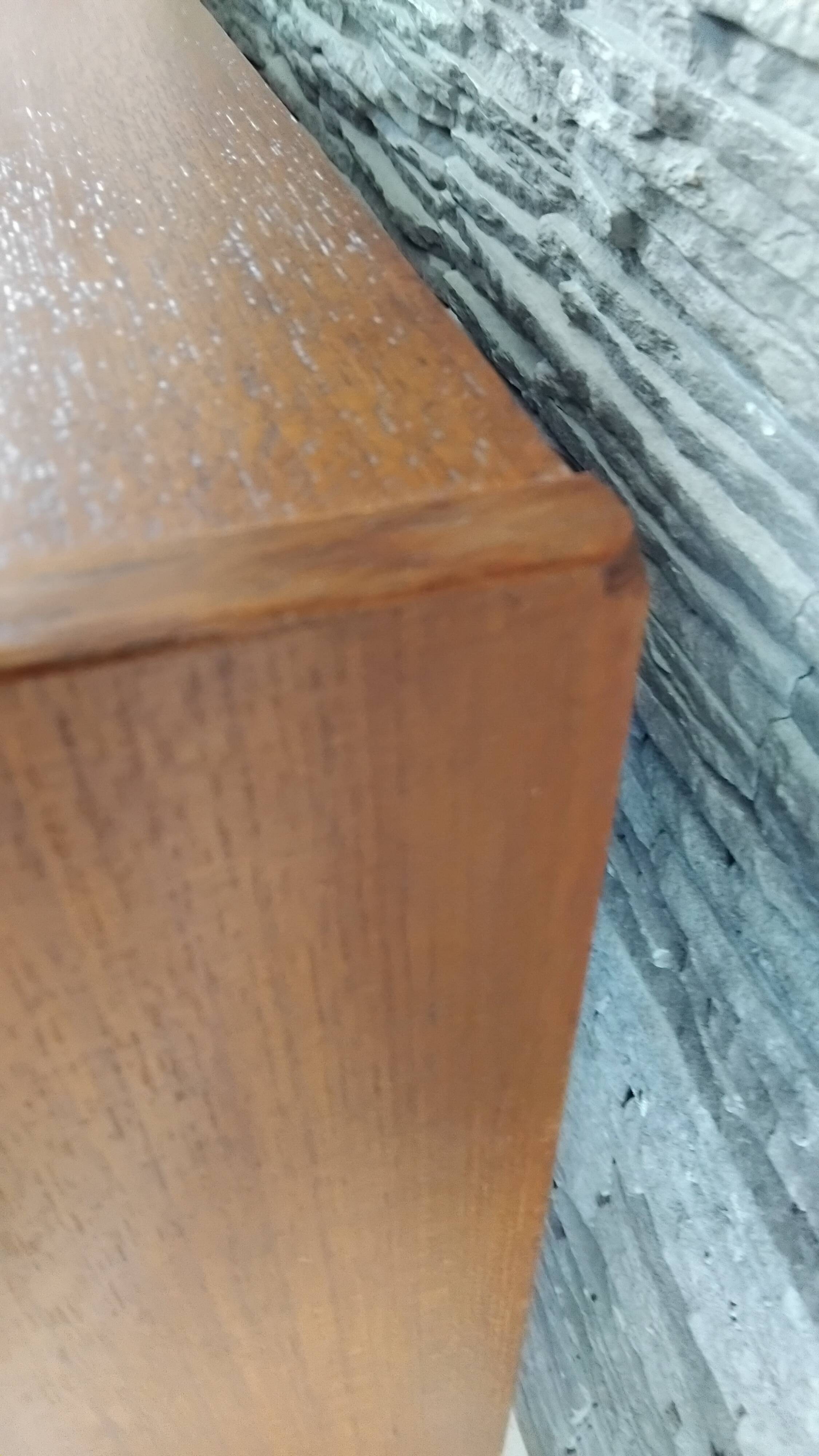 Small vintage Scandinavian teak sideboard