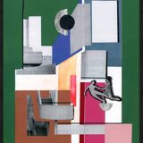 Collage "The Dance of Colors"