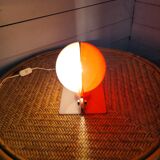 Table lamp by designer Harvey Guzzini Sirio From the 70s