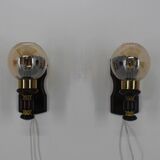 Pair of wall lamps Pokrok Žilina 1970