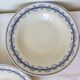 3 assiettes creuses en terre de fer Gien modèle Austerlitz 2106211