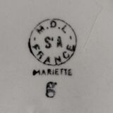 5 Mariette St Amand dessert plates