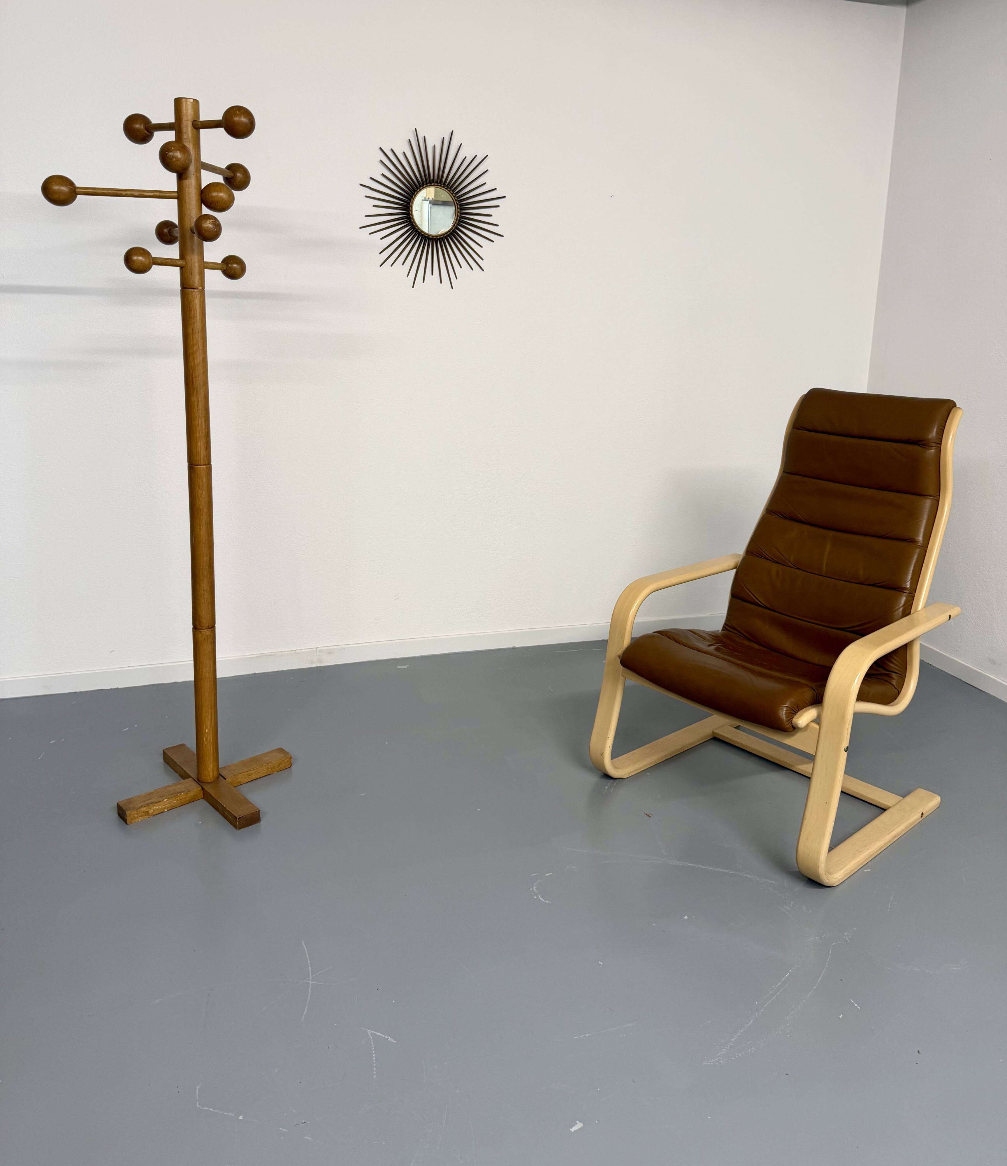 Vintage Swedish lounge chair designed by Yngve Ekström from the 1970s.