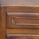 Louis XV bedside table, 3 drawers, bordered top