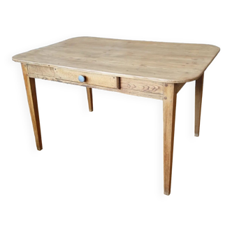 Wooden farm table