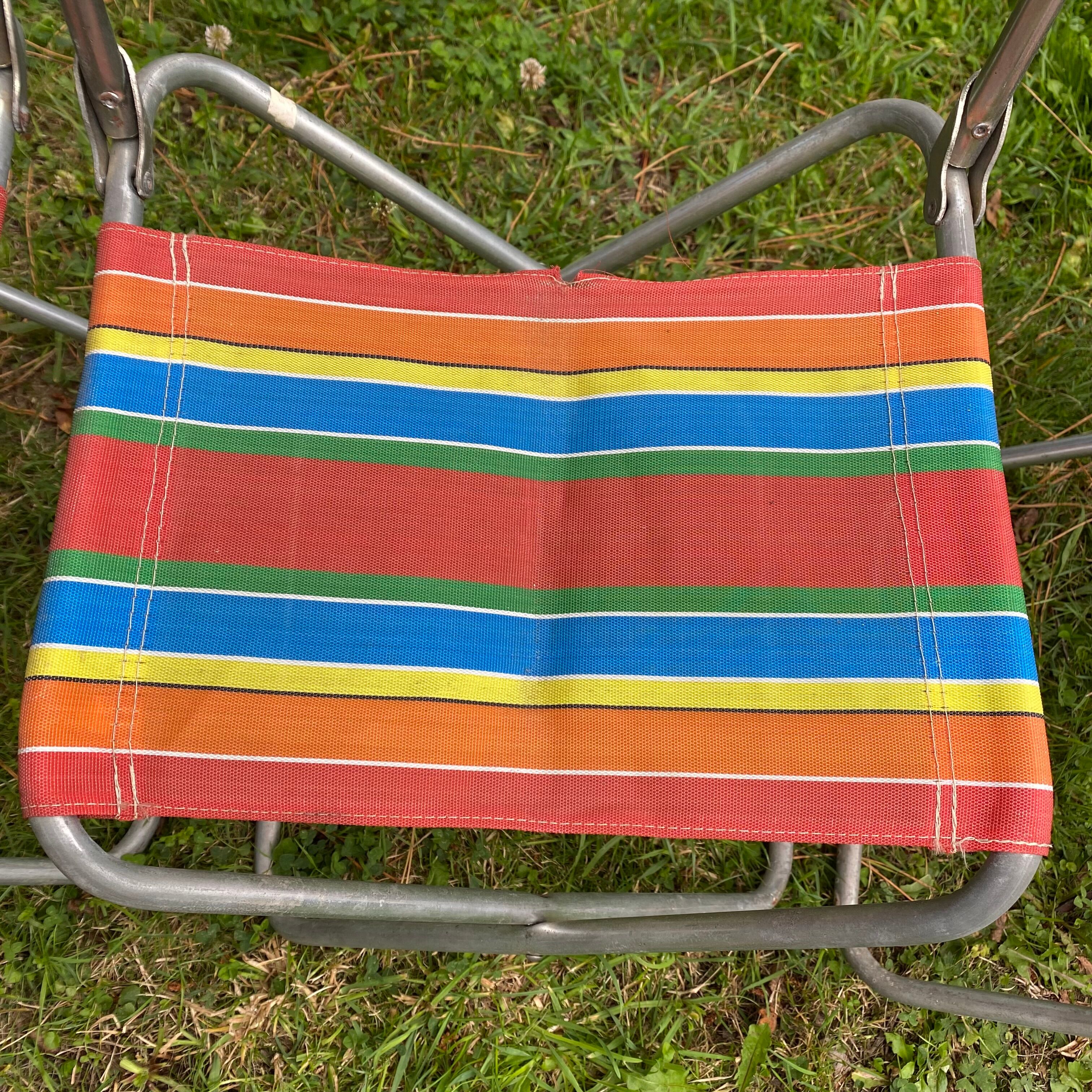 Vintage camping chairs 70s