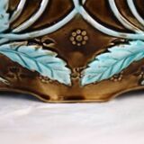 Large planter cache pot borbotine Onnaing art nouveau