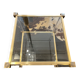 Bout de canape  plexiglas et verre 1960