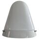 Flush-mounted Art Deco ceiling light with ceramic base, 1940s, Germany