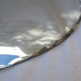 Oval mirror bevelled borders 60 x 43