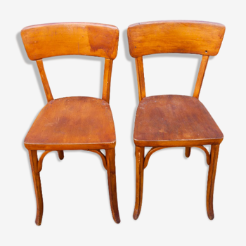 Pair of chairs bistro baumann