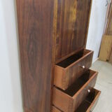 Flip top art deco writing desk