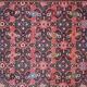 Long Red Wool Vintage Persian Runner Rug Handwoven Oriental Carpet- 80x475cm