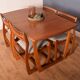 Dining table & 4 chairs 1960