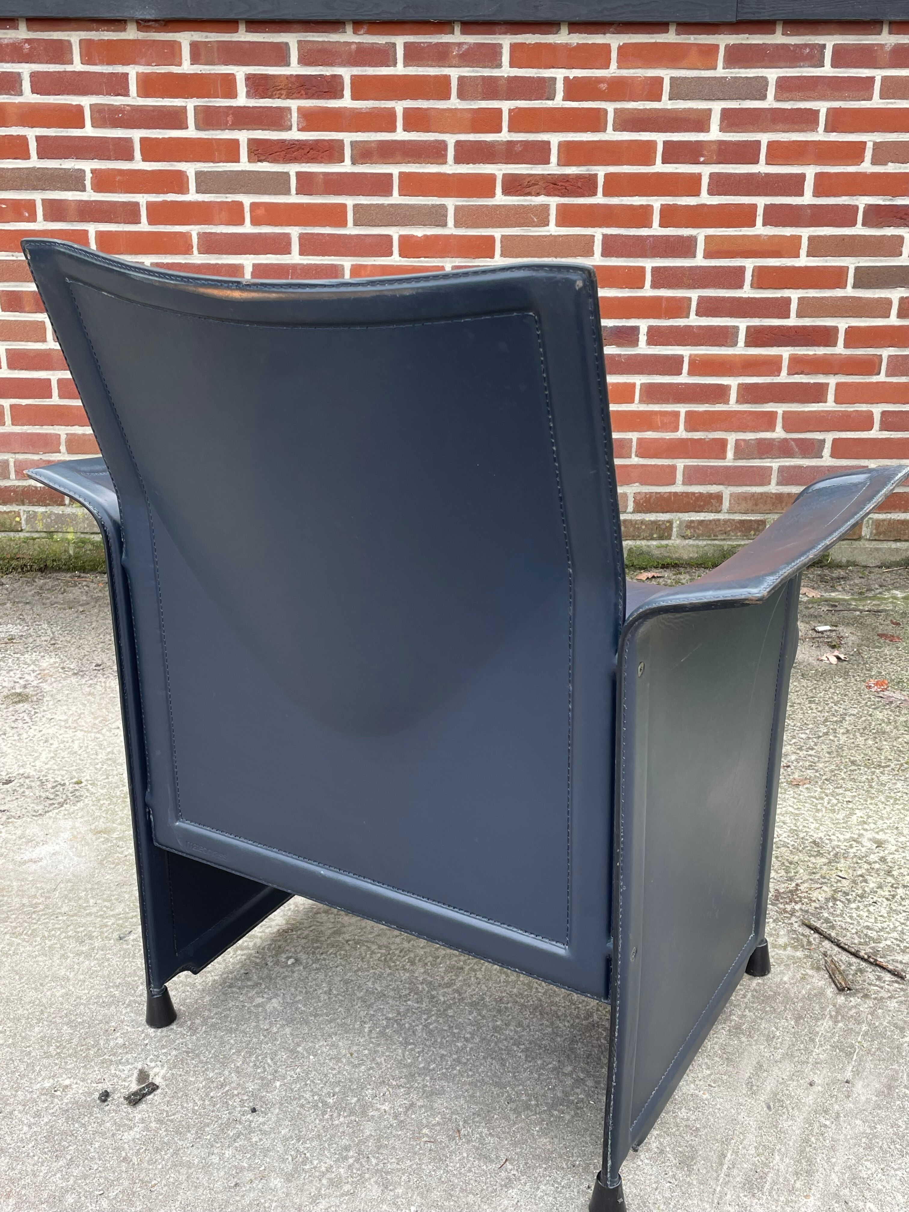 Vintage Tito Agnoli for Matteo Grassi dining chair Design