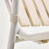 Austrian stackable garden armchair by Karasek