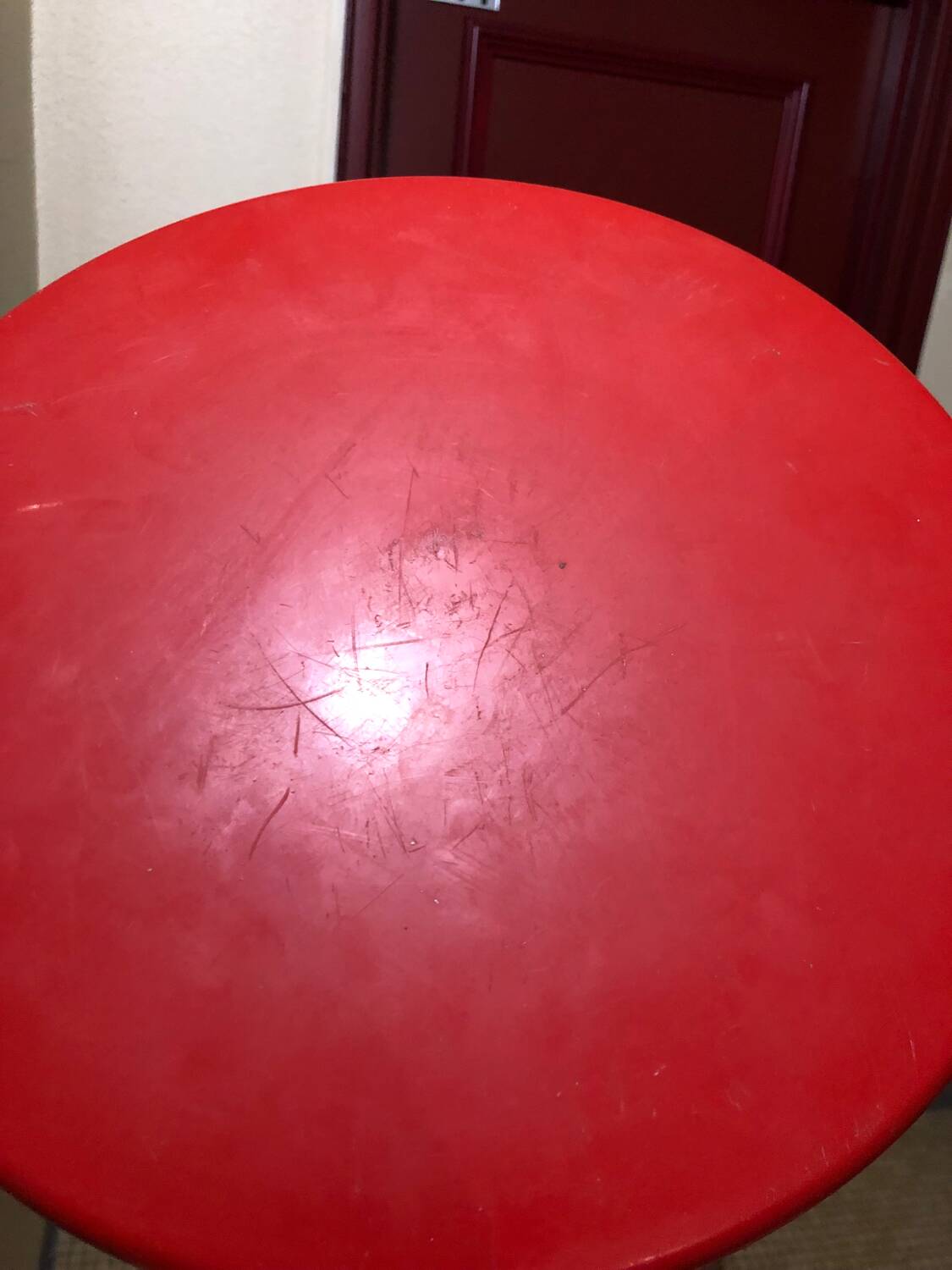 Red Tam Tam stool – official reissue – iconic design