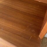 Scandinavian teak display cabinet from the 60s by Erik Brouer