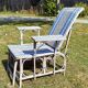 Rattan deckchair