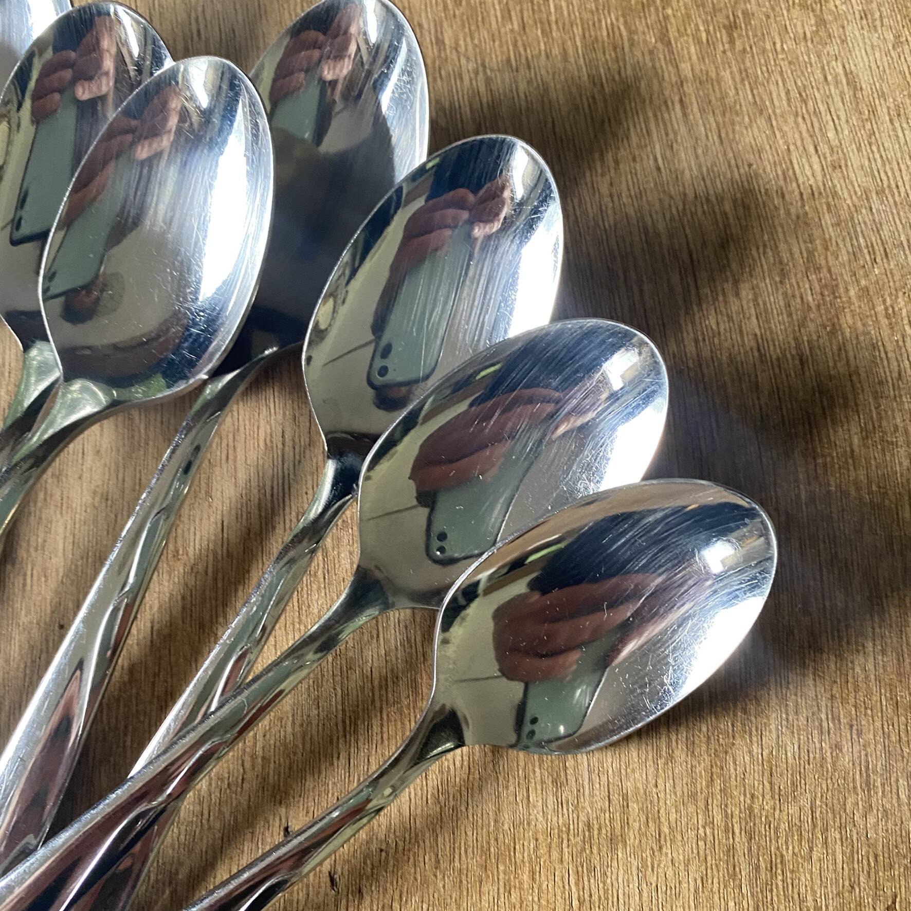 Vintage stainless steel cutlery set Oneida USA 60 pieces