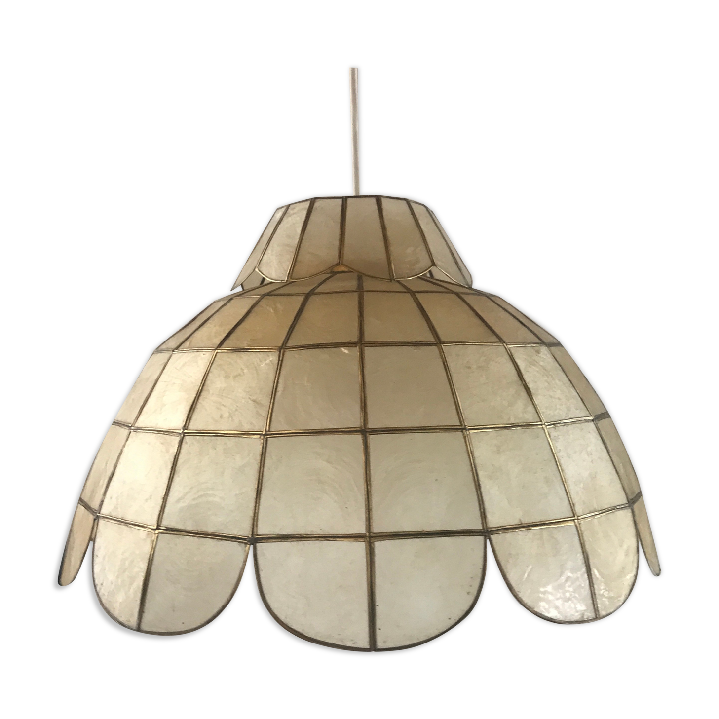 Mother-of-pearl chandelier