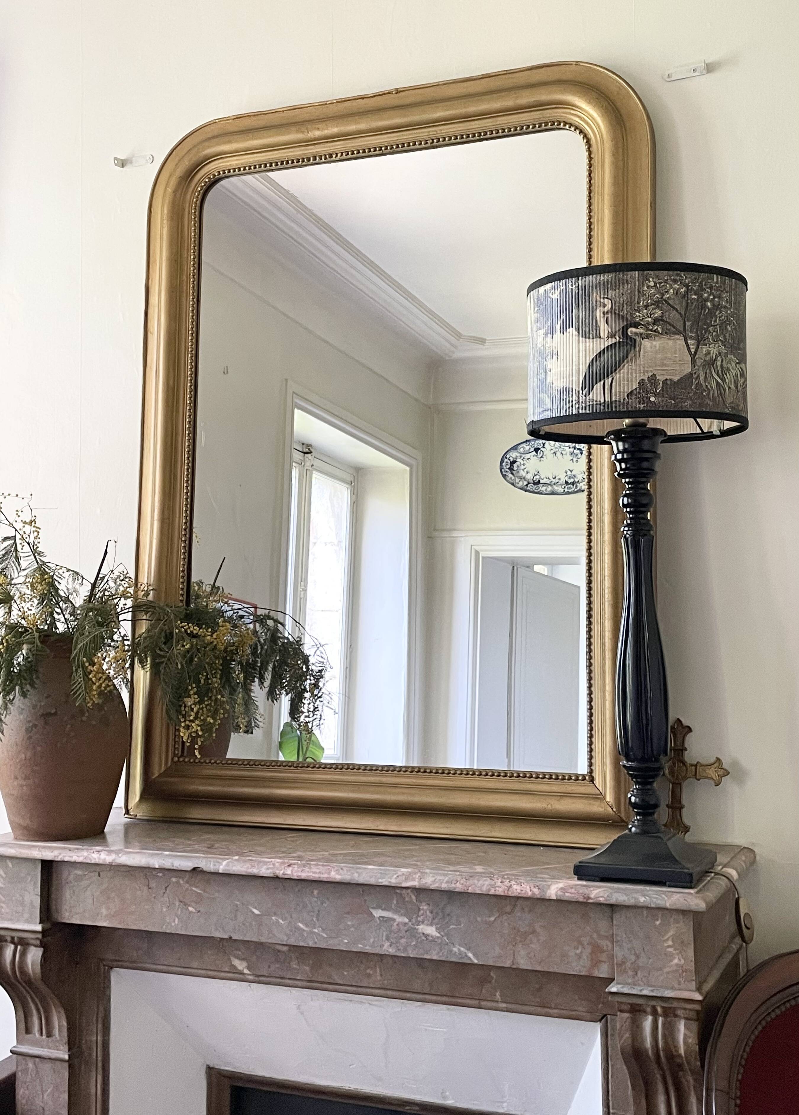 Louis Philippe pearl mirror H120 X W95