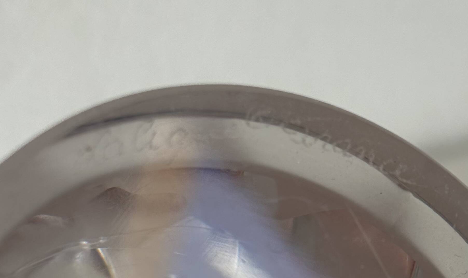 Lalique Eagle Head — Signed crystal from the 1980s