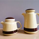 Portuguese ceramic teapot and coffee pot by Sado International, 1960s, Set of 2