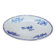 Old plate Boch Keramis brothers large bouquet