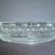 2 antique moulded glass bowls