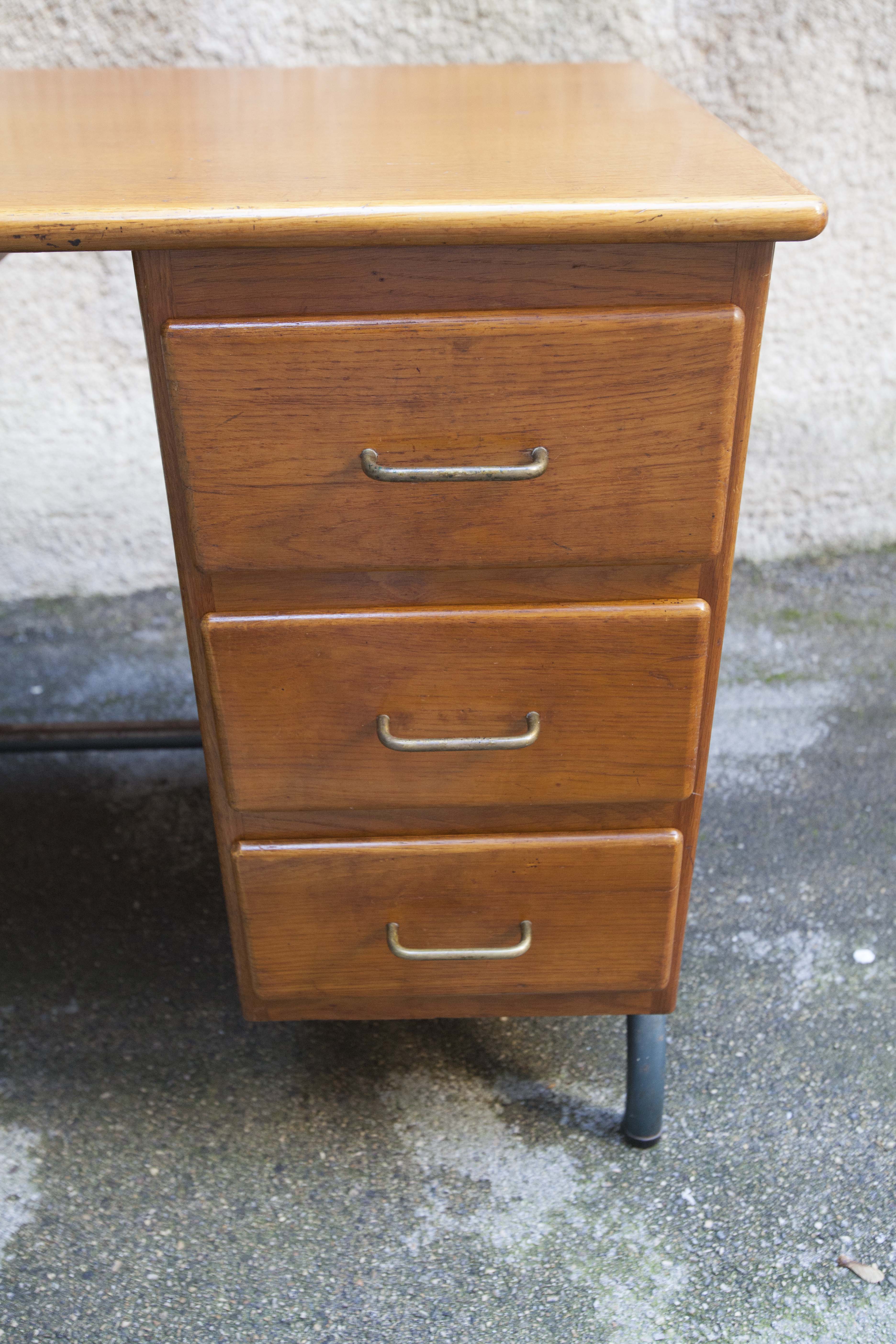 Industrial office schoolmaster 4 drawers