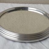 Plateau miroir rond