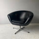2 mid century Swedish 1960’s swivel ‘pod’ chairs by Overman